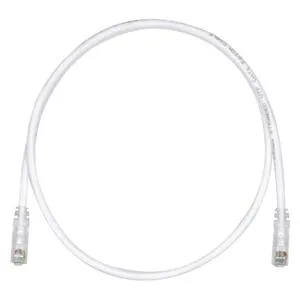 Panduit Panduit UTPSP10Y Cat 6 network ethernet cable 10 ft white — product photo