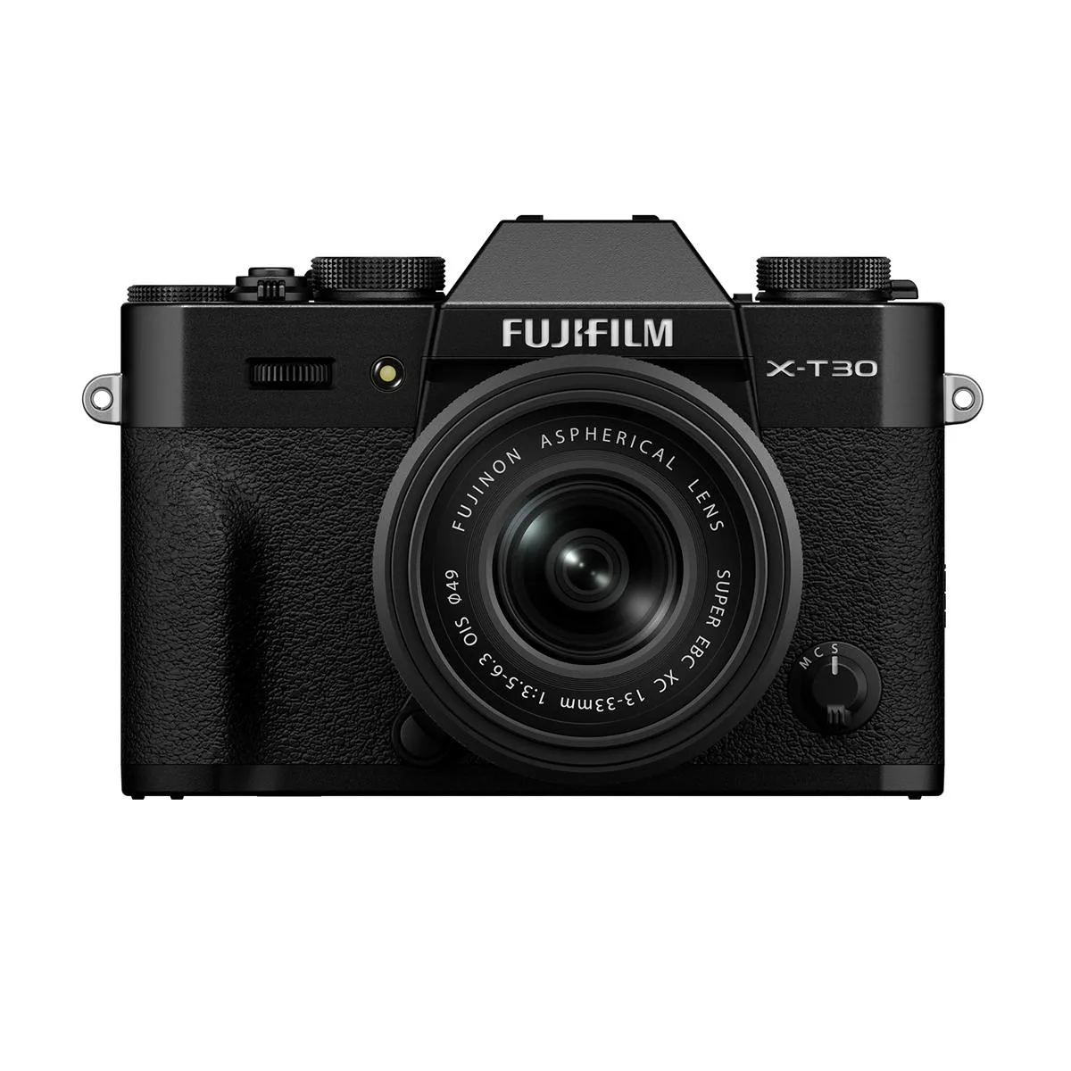 FUJIFILM FUJIFILM X-T30 III with XC 13-33mm Lens Black compact mirrorless camera — product photo