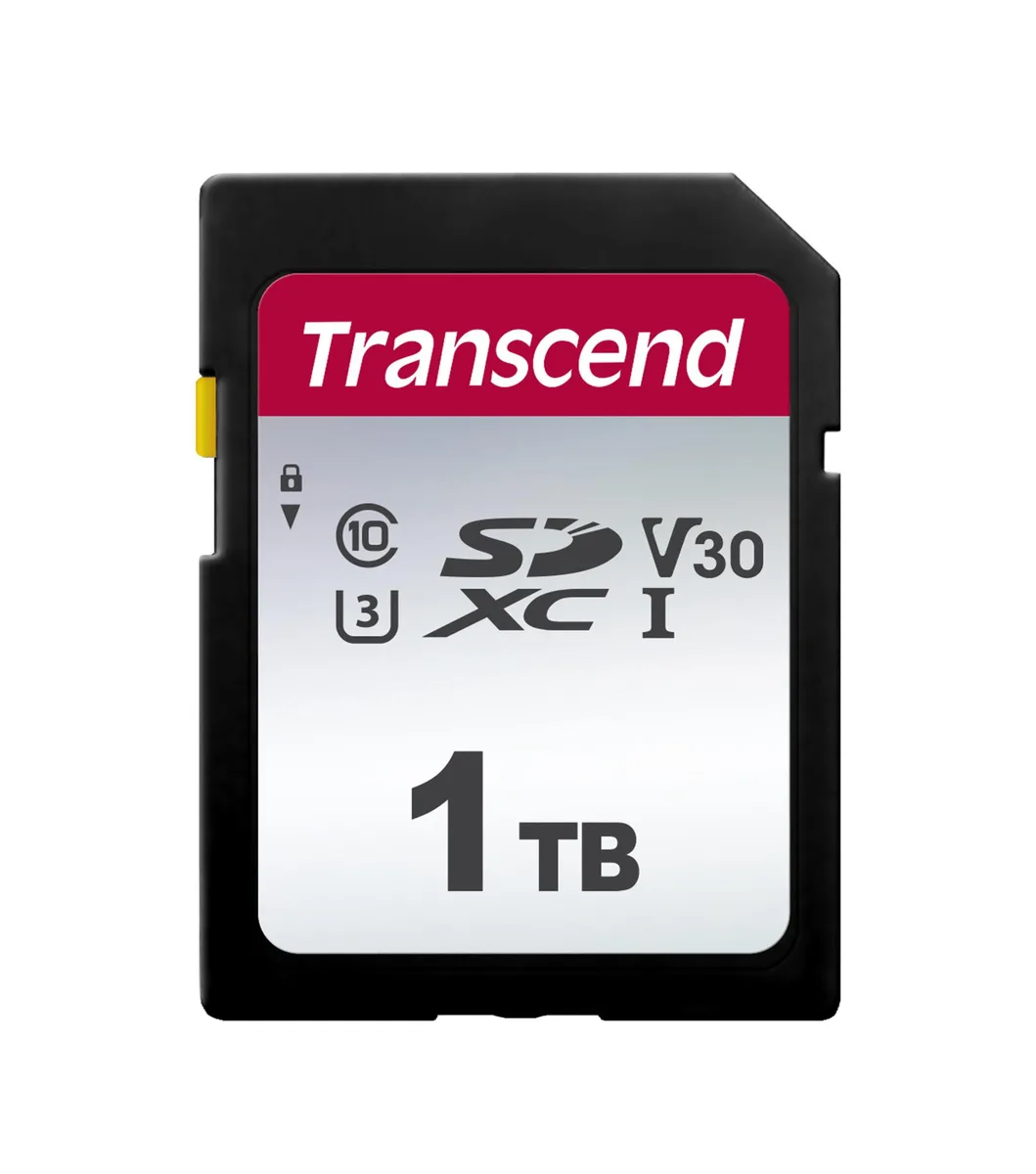 Transcend Transcend 300S 1TB SDXC UHS-I U3 V30 memory card — product photo