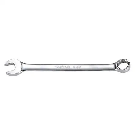 A 15 mm combination wrench in chrome-finished alloy steel