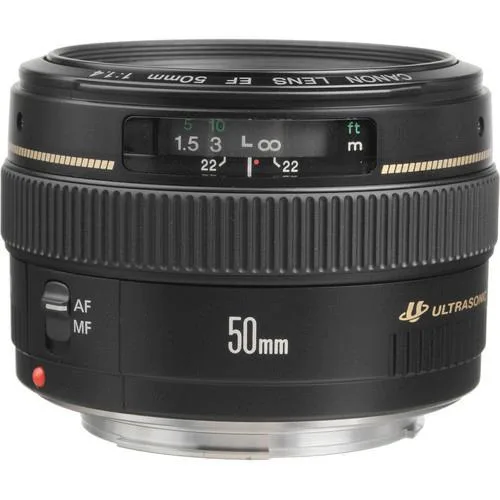 Canon International Canon International Canon EF 50mm f/1.4 USM Camera Kit — product photo