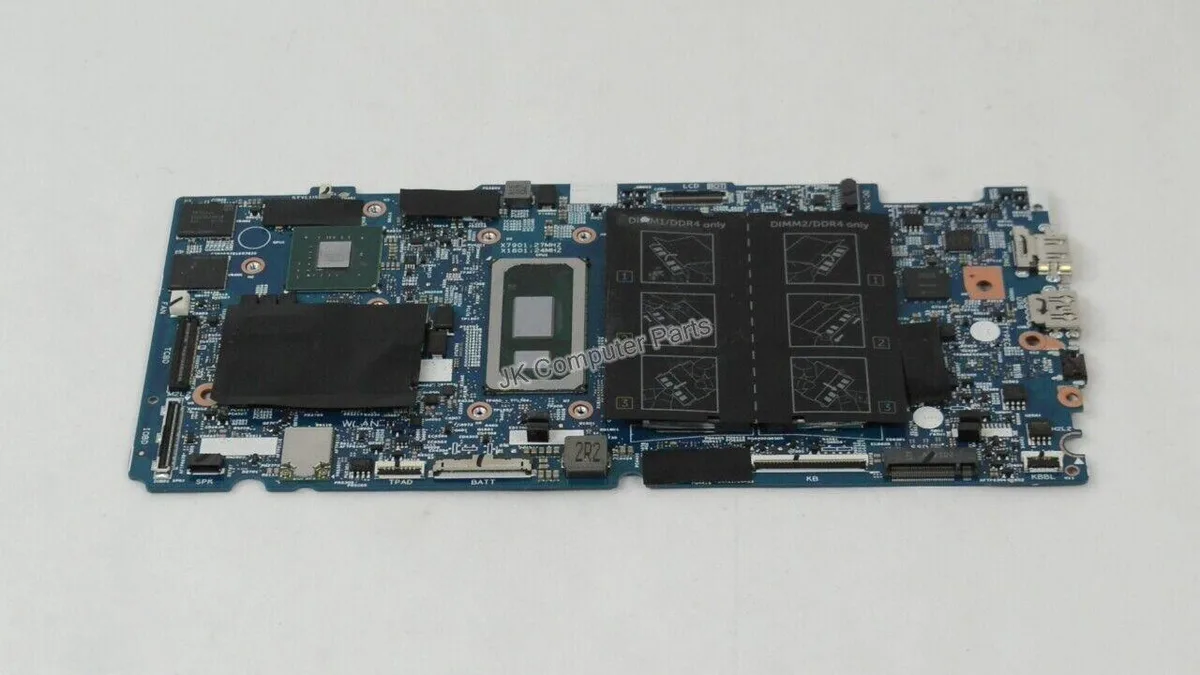 DELL DELL Inspiron 7500 2-in-1 Black Motherboard V32GF i7-10510U MX330 — product photo