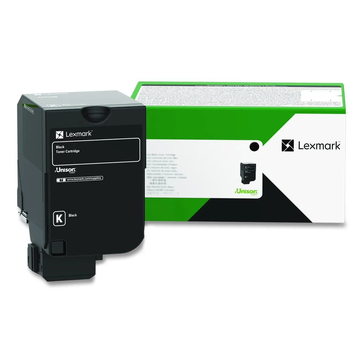 Lexmark Lexmark 71C00KG Toner 5000 Page-Yield Black ink cartridges (genuine brands) — product photo