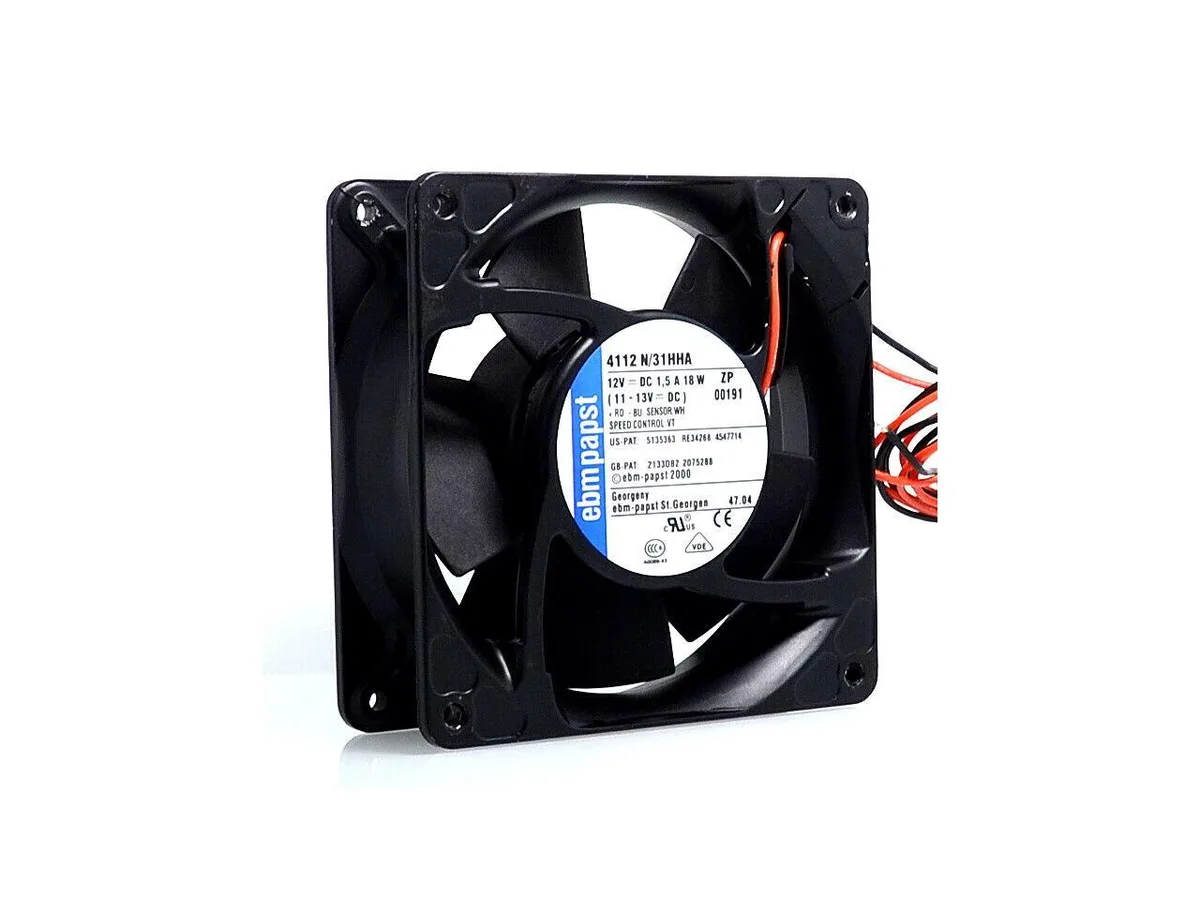 Fans Fans 12038 12cm 38mm 2-wire TYP4112N/31HHA case fan — product photo