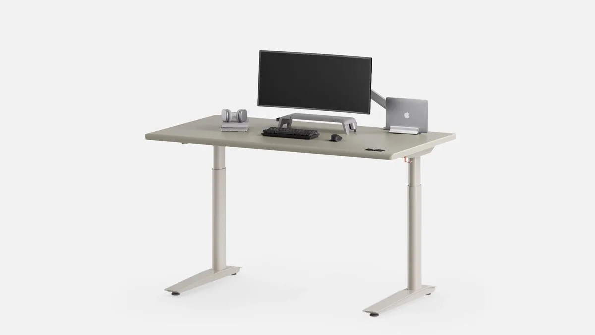 Autonomous Autonomous Desk 5 3-Stage Standing Desk 53" x 29" x 52.7" office furniture — product photo