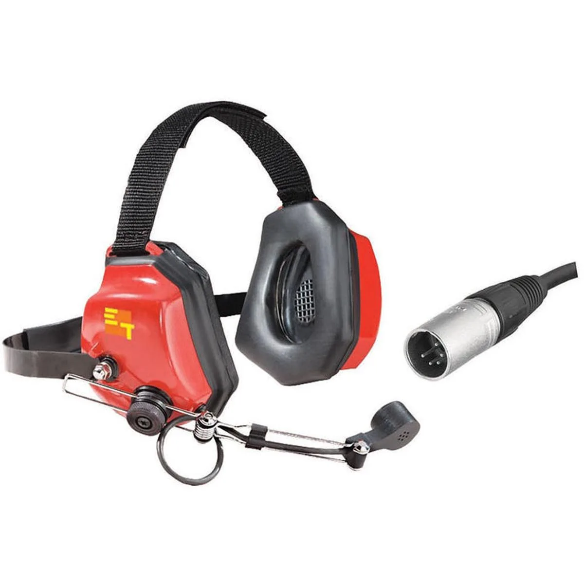 Eartec Eartec XTreme Double Ear Heavy Duty Headset with Mic and 5-Pin XLR Male Connector — product photo
