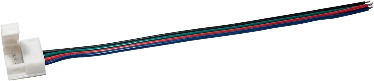 JacobsParts Inc. JacobsParts Inc. LSA-Y5-10PK 10mm solderless 4-wire connector clip pigtail straight blade plug 10-pack — product photo