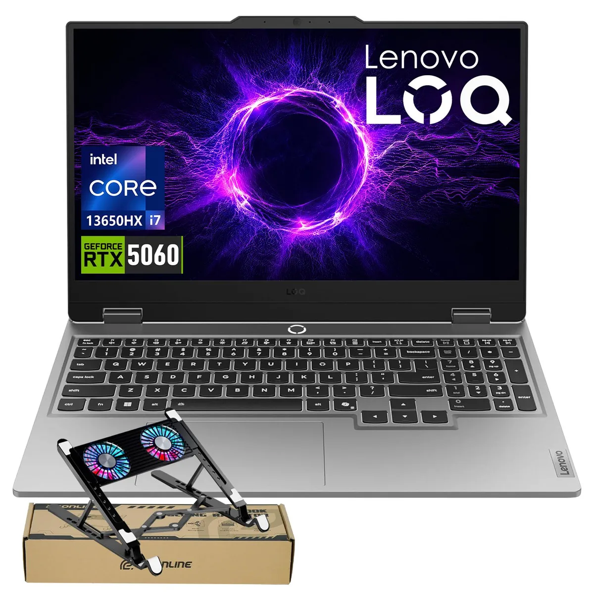 Lenovo Lenovo LOQ laptop i7-13650HX RTX 5060 64GB 2TB 15.6 144Hz Grey — product photo