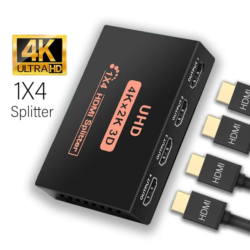 ESTONE ESTONE HDMI698352 1x4 HDMI Splitter 4K@30Hz — product photo