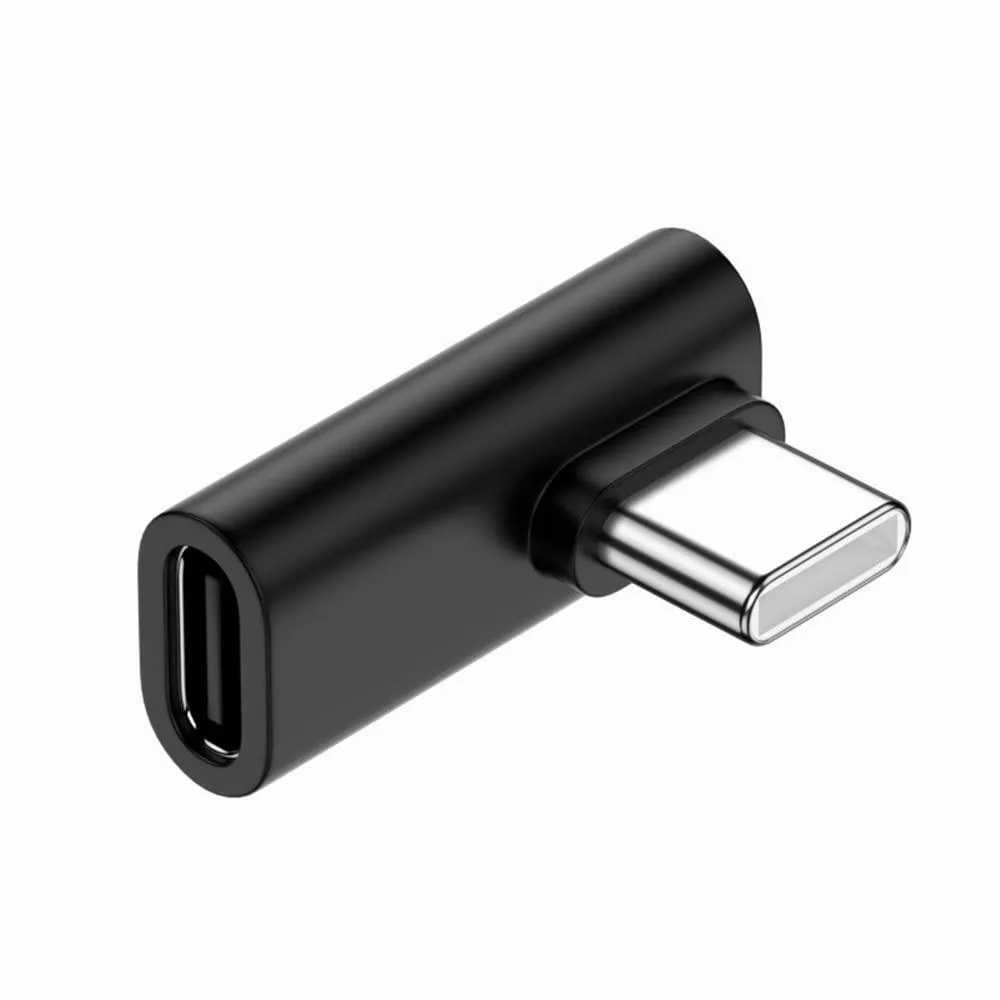 Fervit Fervit Low Profile 90 Degree Right & Left Angled USB 3.1 Type-C Male to Female Extension Adapter — product photo