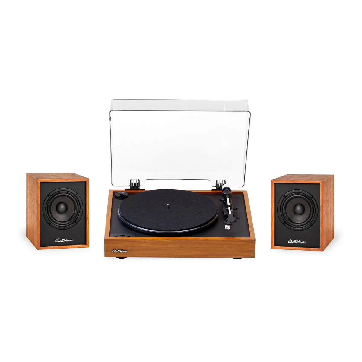 ELECTROHOME ELECTROHOME Montrose Wireless Turntable RR36EB10 Teak — product photo