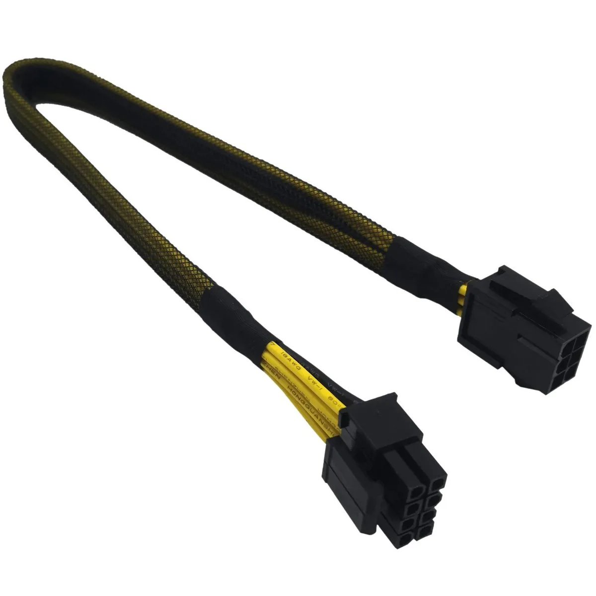 WRIARICH WRIARICH 6 Pin to 8 Pin CPU Power Adapter 13-inch 33cm 18AWG Model 373901 — product photo