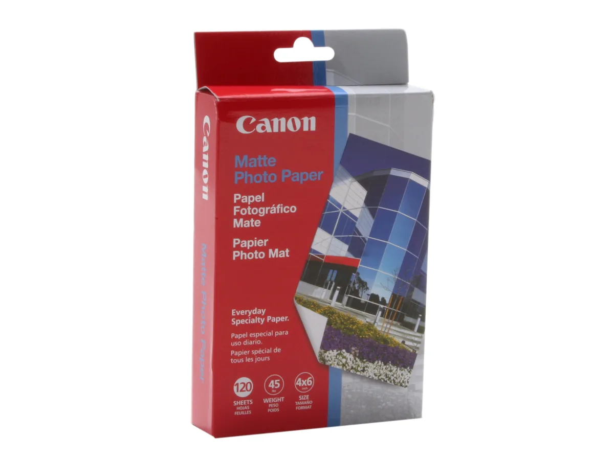 Canon Canon 7981A014 MP-101 Matte Photo Paper 4x6 120 Sheets — product photo