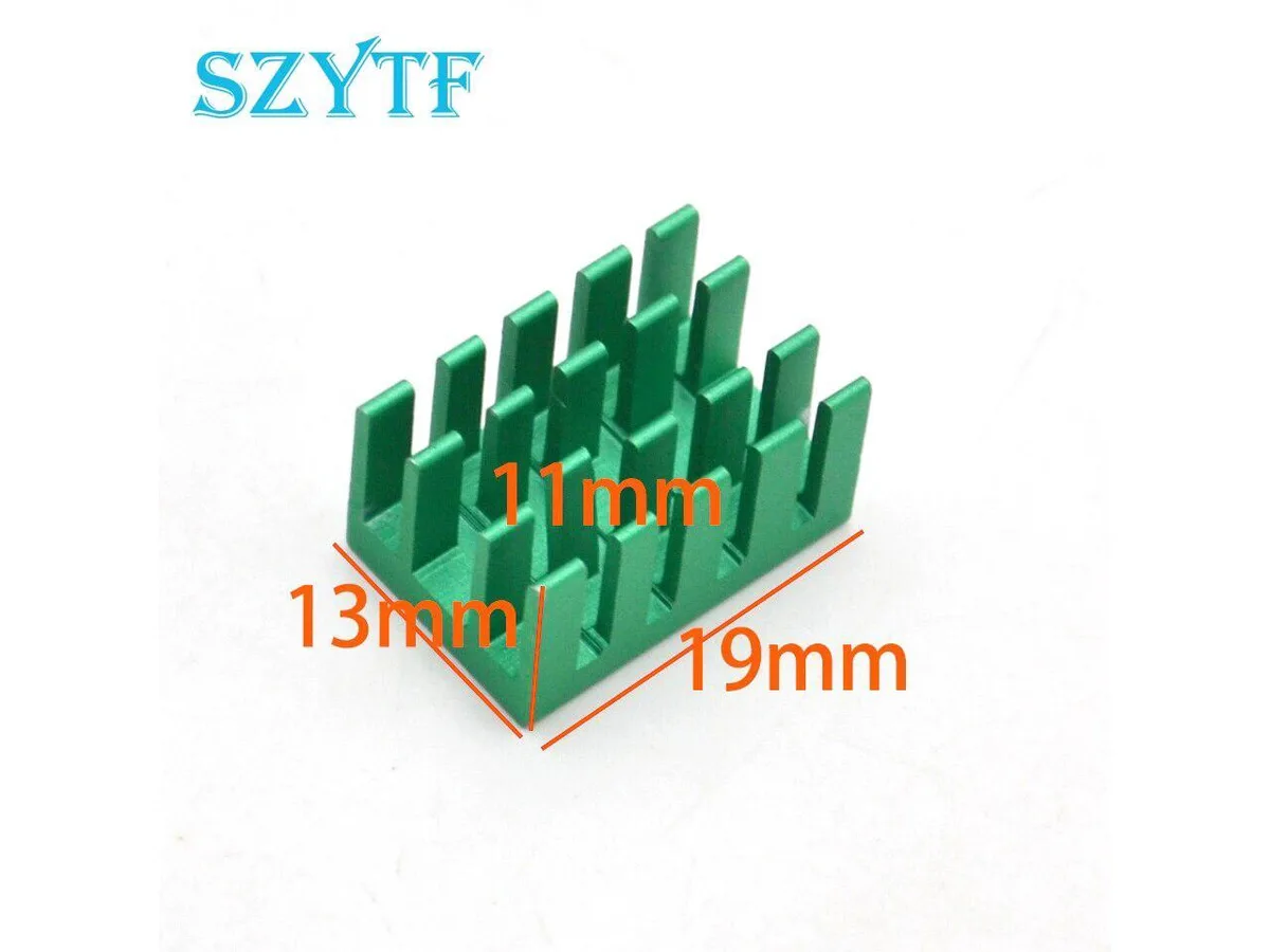 Fans Fans 50pcs 19*13*11MM Aluminum Heat Sink CPU Cooler — product photo
