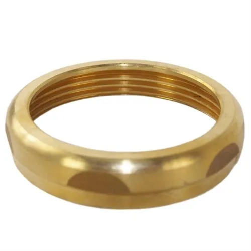 Wal-Rich Wal-Rich WR0903008 2" x 2" Solid Brass Slipnut Coupling — product photo