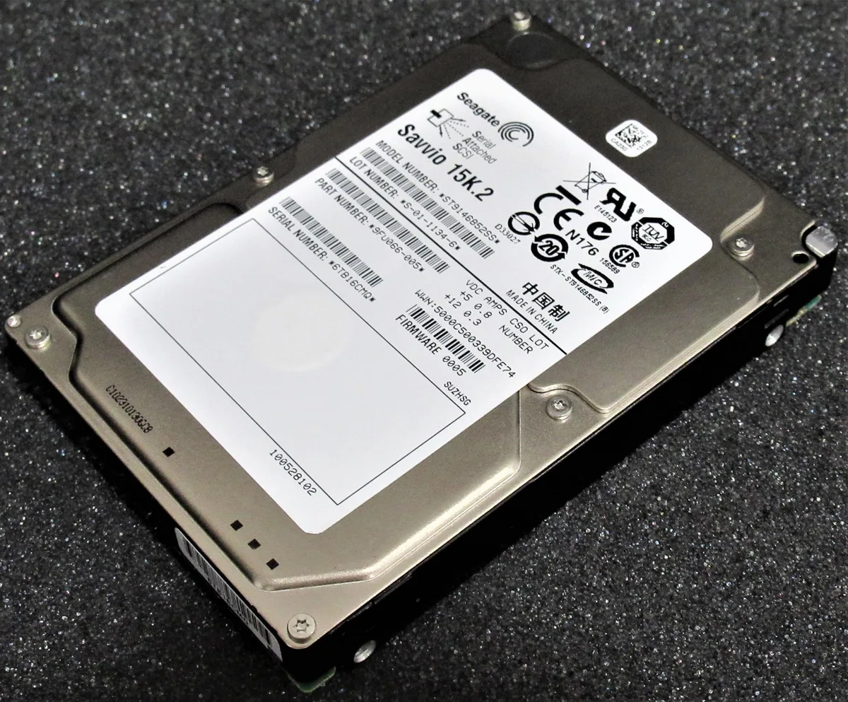 Seagate Seagate ST9146852SS 146GB 15000RPM 2.5" SAS internal hard drive — product photo