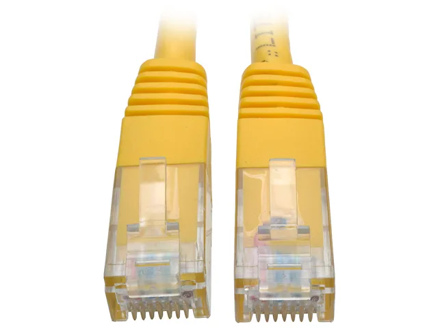 Tripp Lite Tripp Lite N200-002-YW 2 ft Cat6 network ethernet cable — product photo