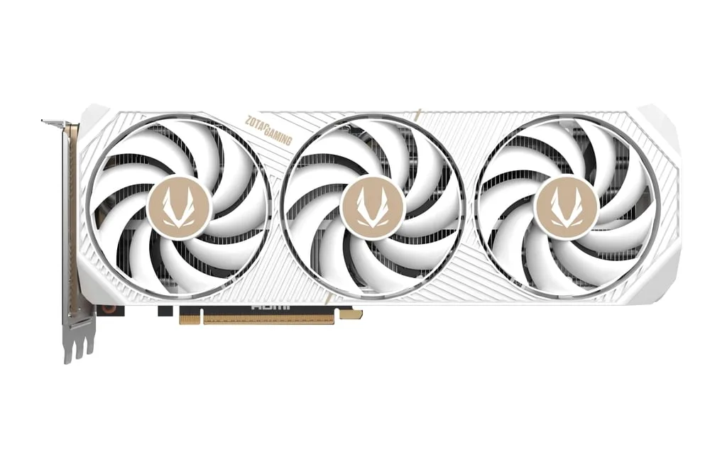 ZOTAC ZOTAC RTX 5070 Ti SOLID CORE OC White Edition graphics card ZT-B50710Q2-10P — product photo