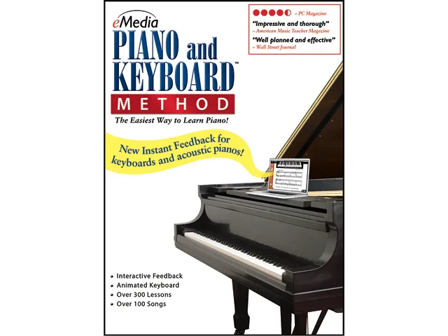 eMedia eMedia EK02101DLM Piano and Keyboard Method Mac Software Download — product photo