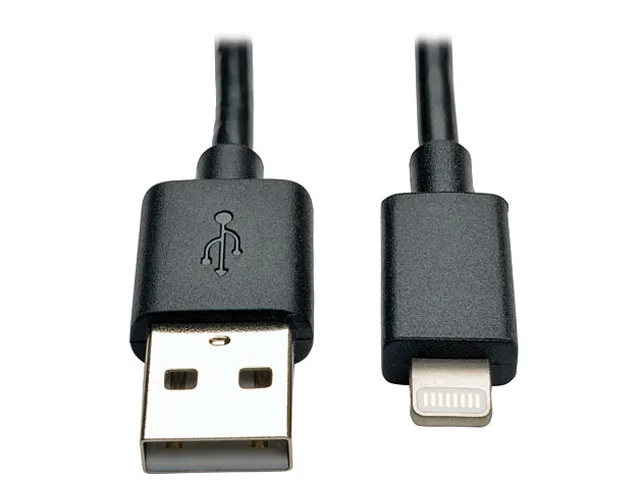Tripp Lite Tripp Lite M100-10N-BK lightning cable 10 in — product photo