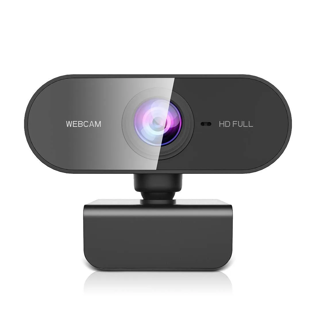 KEHIPI KEHIPI 1080p webcam with microphone and stand, black, 0.079 kg — product photo