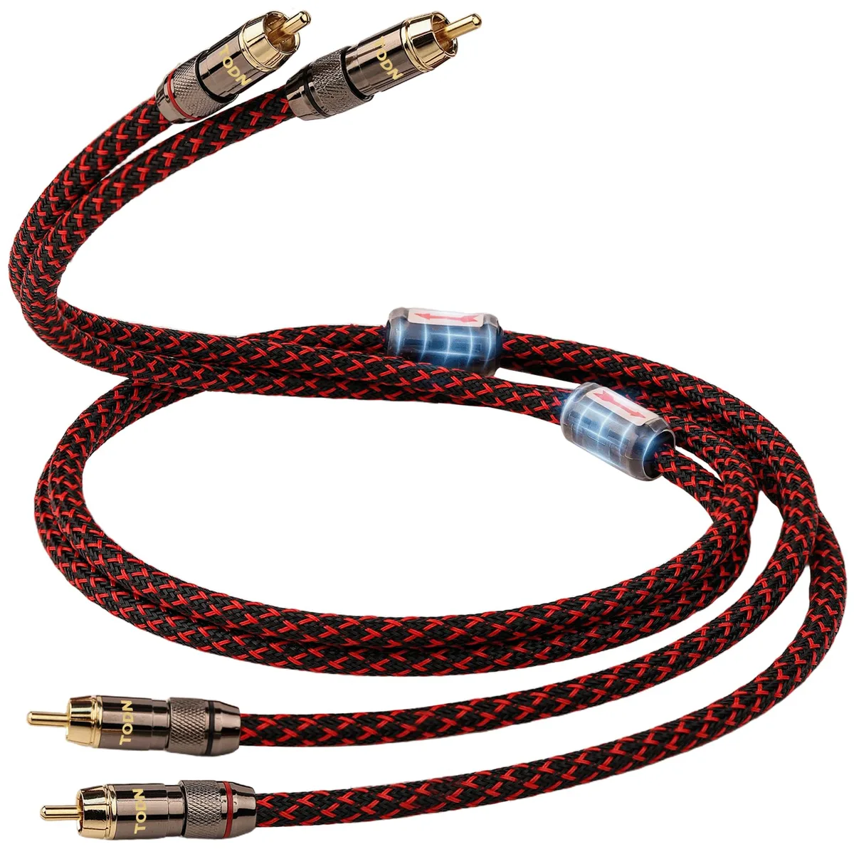  TODN R-2RCA-2M RCA Cables 6.5ft OFC-PRO — product photo