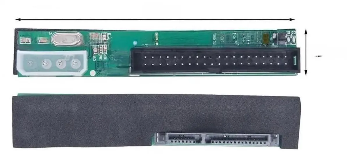 Vszerda Vszerda SATA to IDE Adapter 2.5" to 3.5" 40 PIN 1.5Gbs ATA 133 100 — product photo