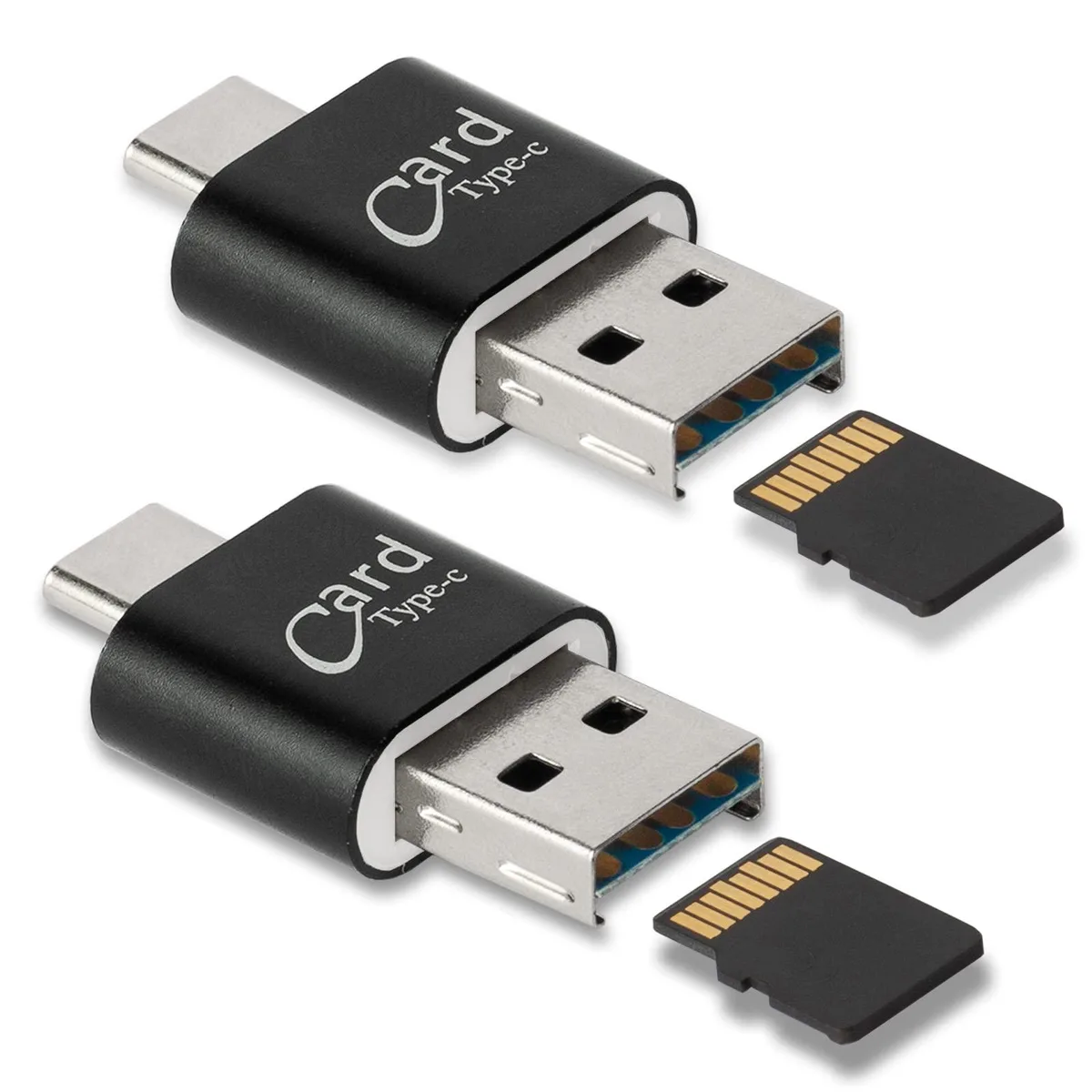  Wansurs 2 Pack Micro SD Card Reader RFID — product photo