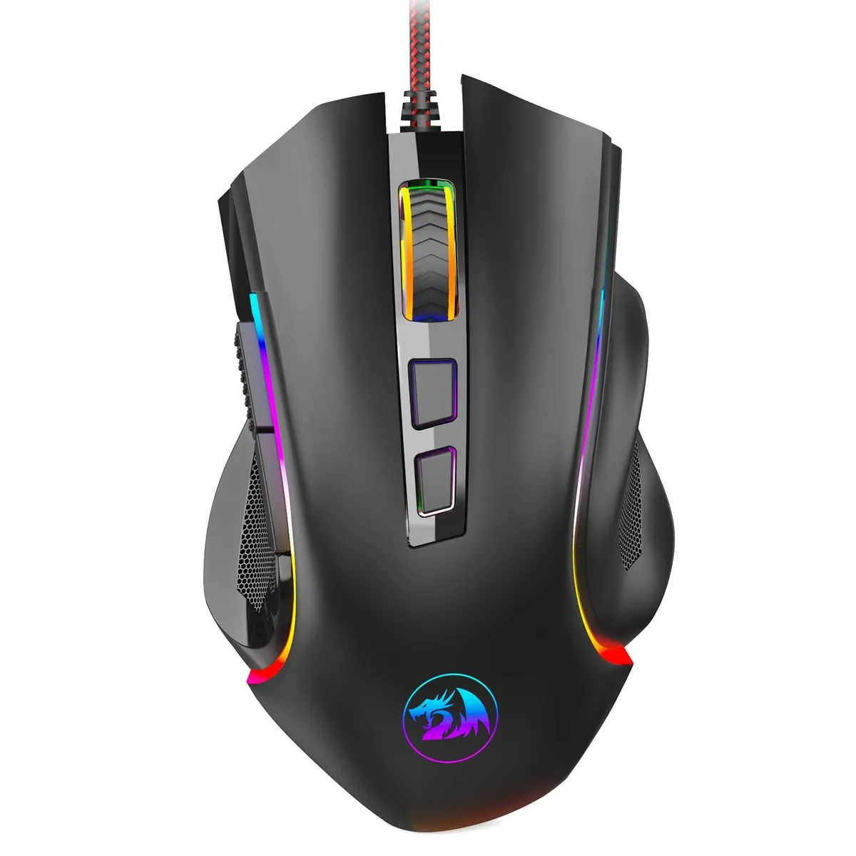  Redragon M602 Gaming Mouse Black 16 Buttons 7200 DPI 2.4GHz Wired — product photo