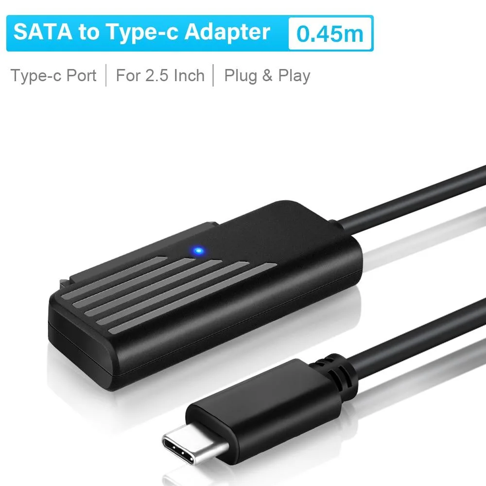 YINGHUA YINGHUA SATA 2-in-1 USB 3.0 &amp; Type-C to 2.5" SATA Adapter — product photo