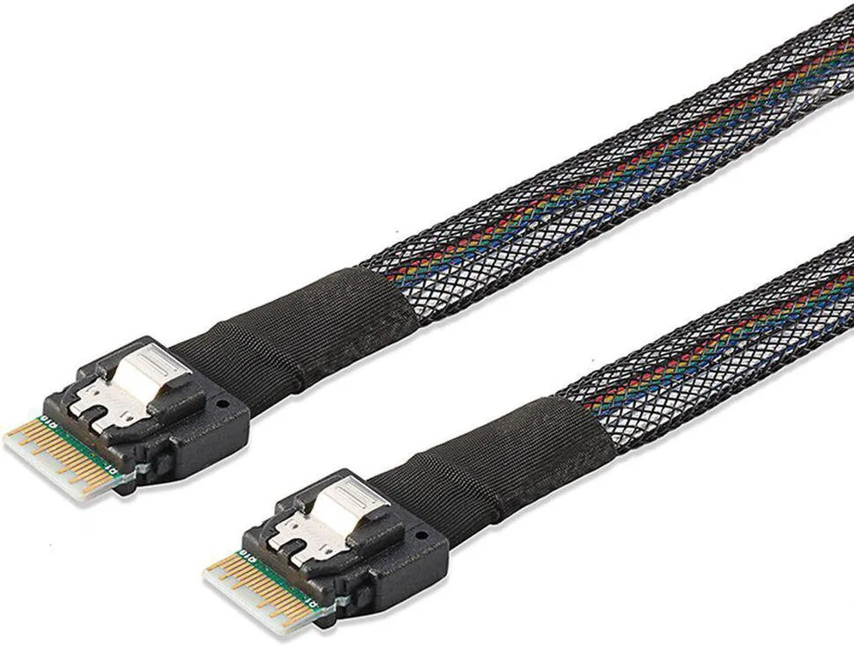 Vszerda Vszerda SAS 38P SFF-8654 to SFF-8643 12Gbps cable 50cm — product photo