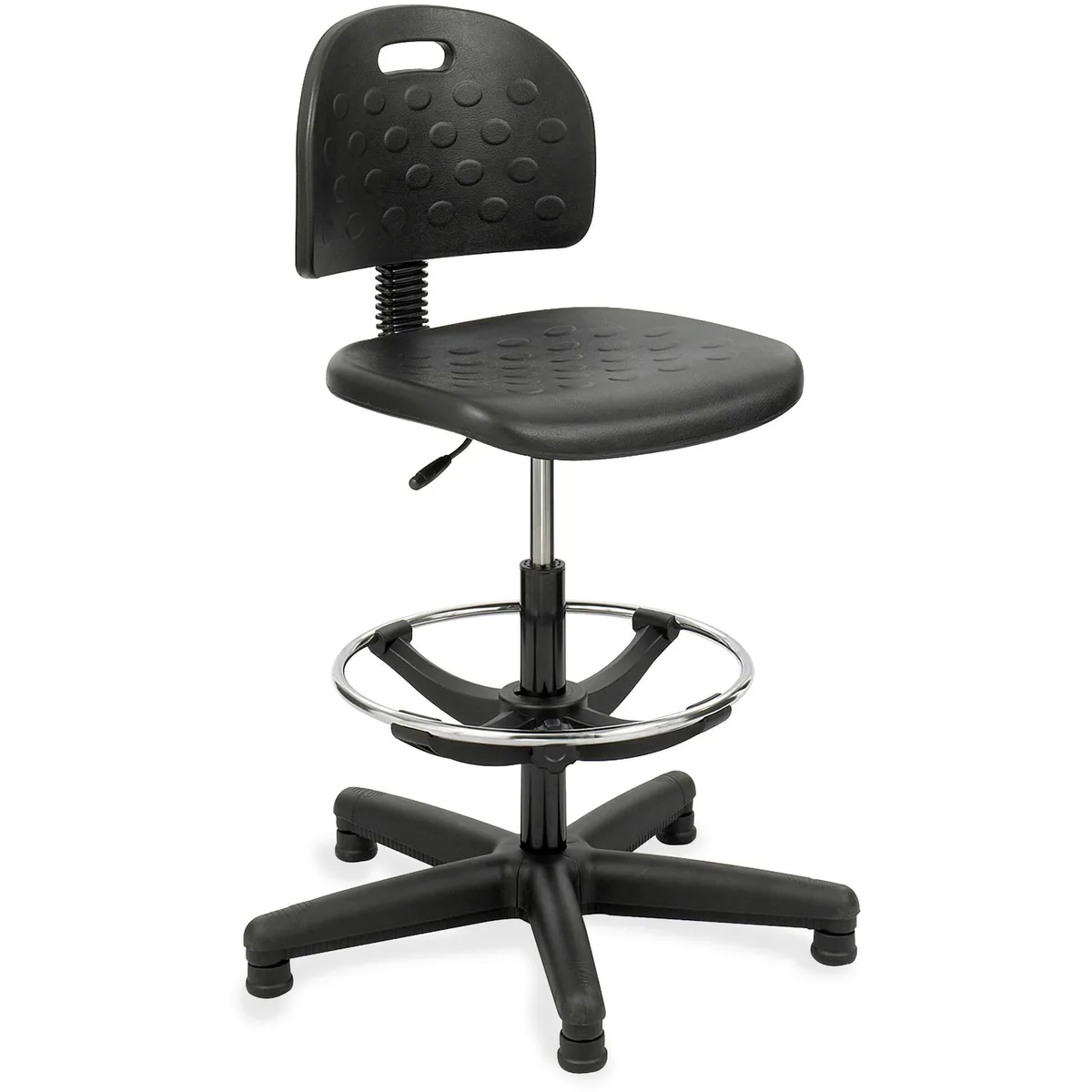 Safco Products Safco Products 6680 Workbench Chair Black 25" Base 22-32" Seat Height — product photo