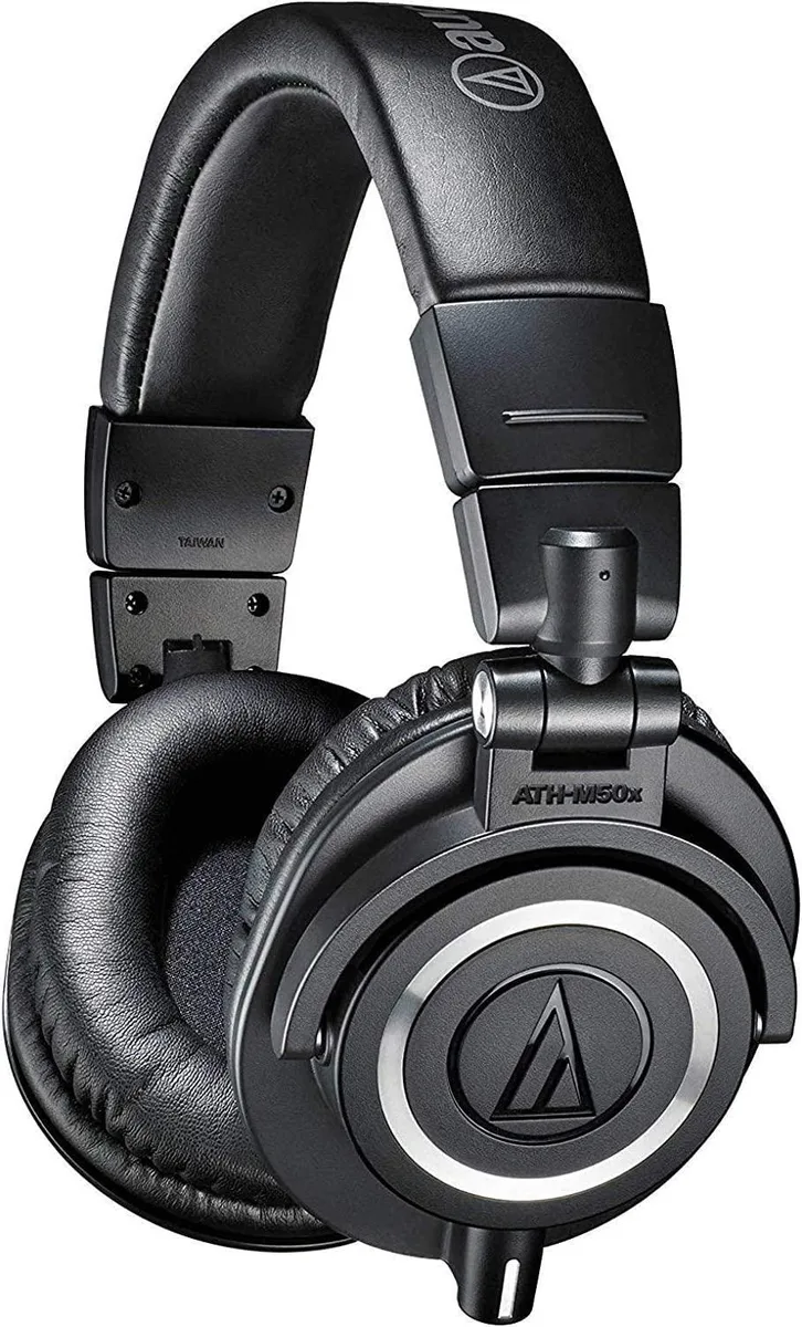 aibileec aibileec ATH-M50X Professional Studio Monitor Headphones, Black — product photo