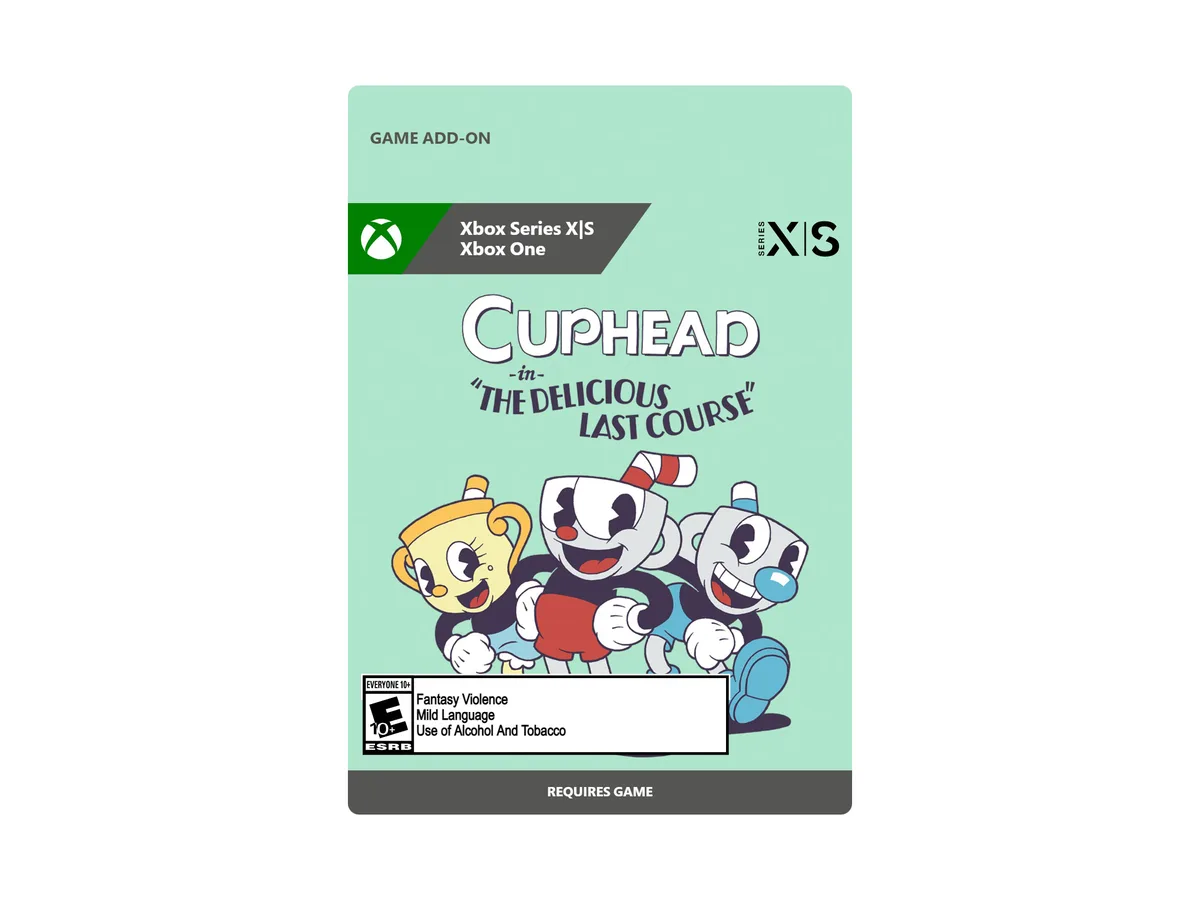 Microsoft Microsoft Cuphead Delicious Last Course DLC 6JR-00032 downloadable game — product photo