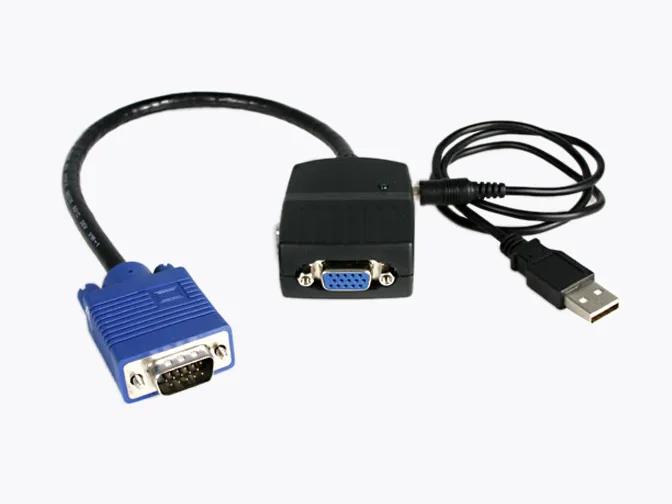 STARTECH STARTECH ST122LE 2 Port VGA Video Splitter USB Powered — product photo