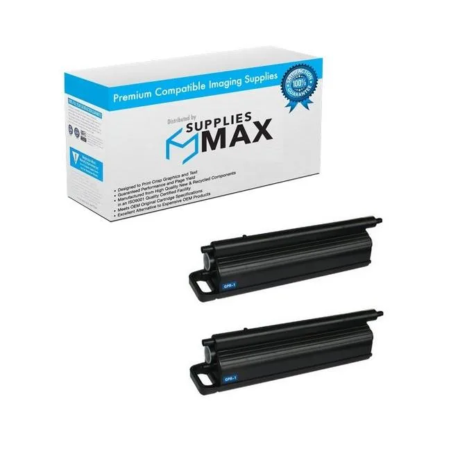 SuppliesMax SuppliesMax Toner Cartridge 2 Pack Black 33000 Pages GPR-1 — product photo