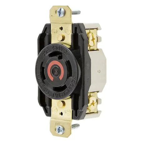 Hubbell Incorporated Hubbell Incorporated HBL2730 Locking Receptacle L16-30R 30 A 480 V video accessory — product photo