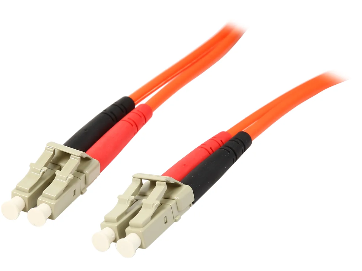 STARTECH STARTECH 50FIBLCLC10 fibre optic cable 10 m LC duplex OM2 50/125 orange — product photo