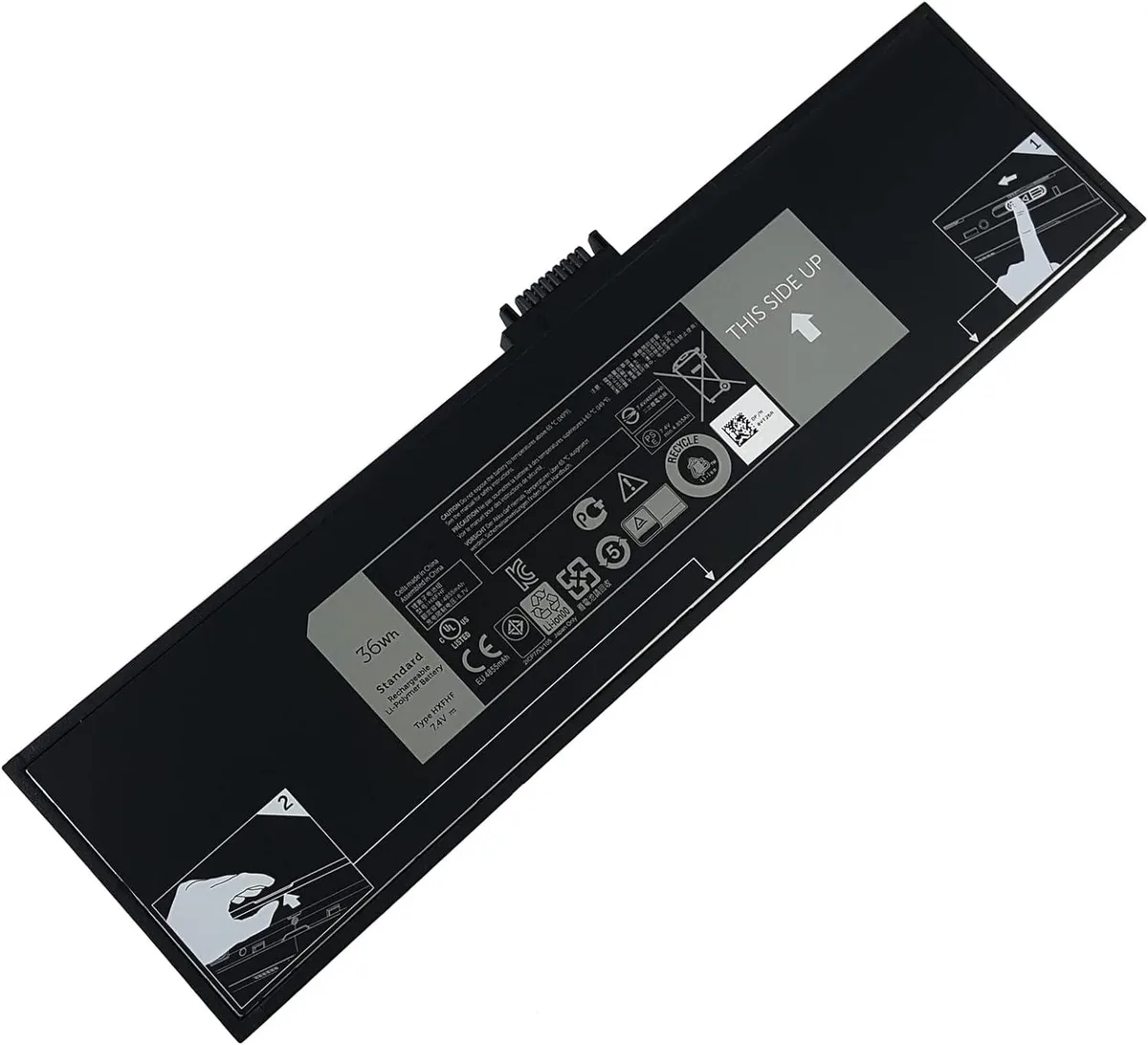 NShi NShi replacement battery for Dell Venue 11 Pro 7130 7139 7.4V 36Wh — product photo