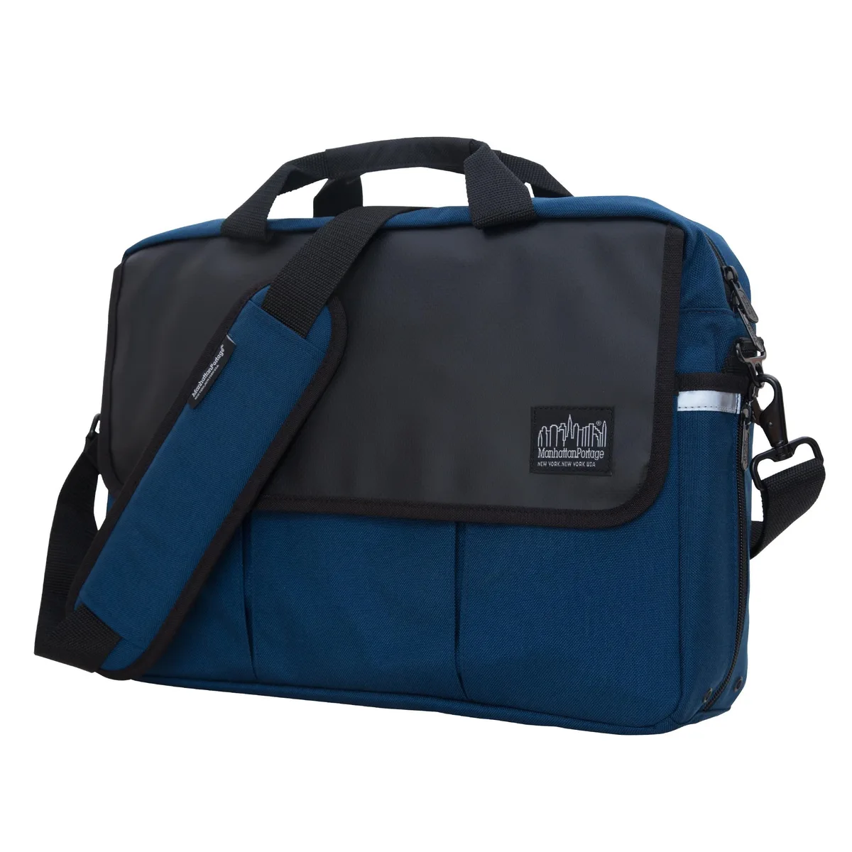 Manhattan Portage Manhattan Portage Webb Convertible 15" Laptop Briefcase Navy — product photo