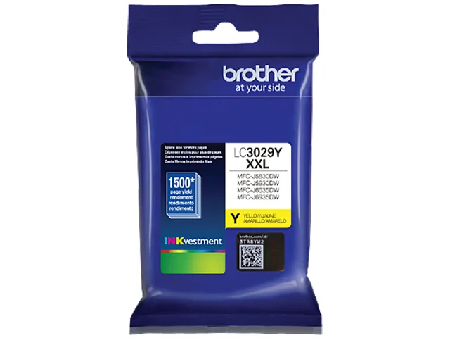 Brother Brother LC3029Y Yellow Super High Yield Ink Cartridge 1500 pages — product photo