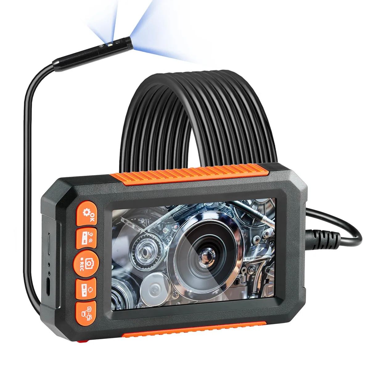 VEVOR VEVOR C43 Dual Lens Borescope 4.3" 1080P 16.4ft 32GB — product photo