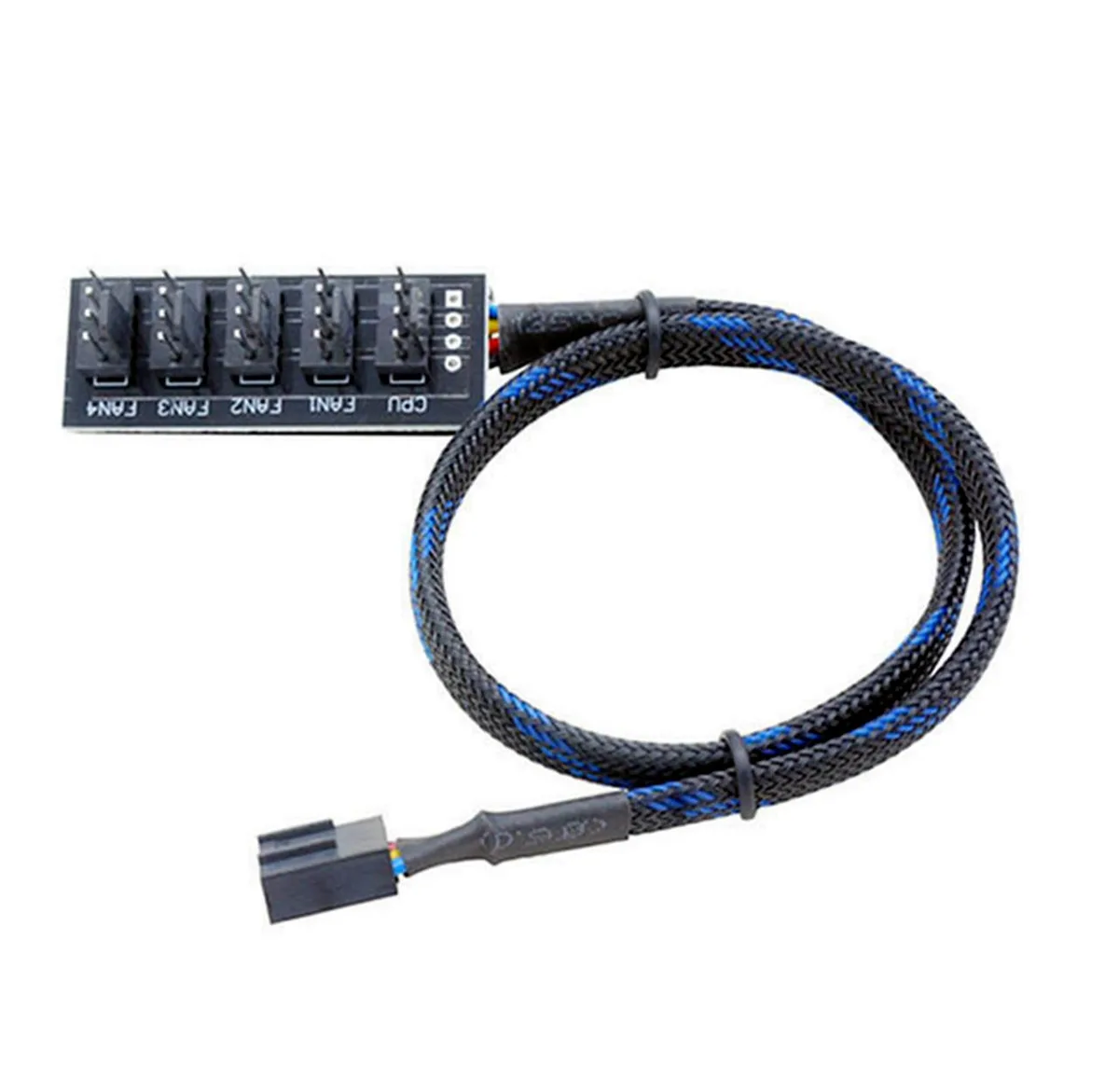 Bailink Bailink 2026 PWM Fan Hub 1-to-5 Splitter 15.7 Inch Black/Blue — product photo