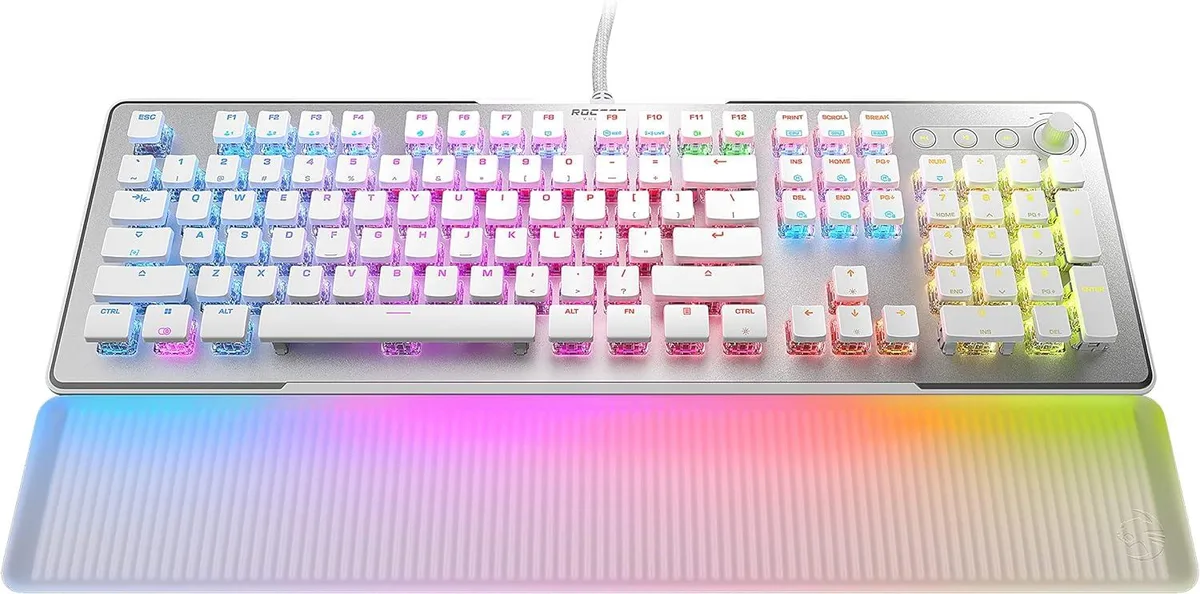 ROCCAT ROCCAT Vulcan II Max Gaming Keyboard White — product photo