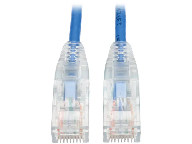 Tripp Lite Tripp Lite N201-S05-BL network ethernet cable Cat6 5 ft blue — product photo