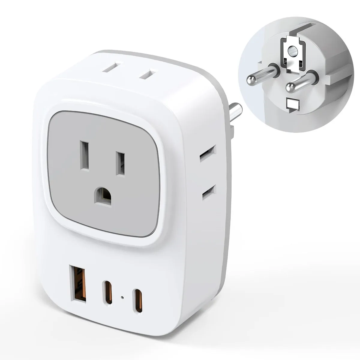 Apple QA460-EU USB charger 3 USB ports 2.4A 100-250V black — product photo