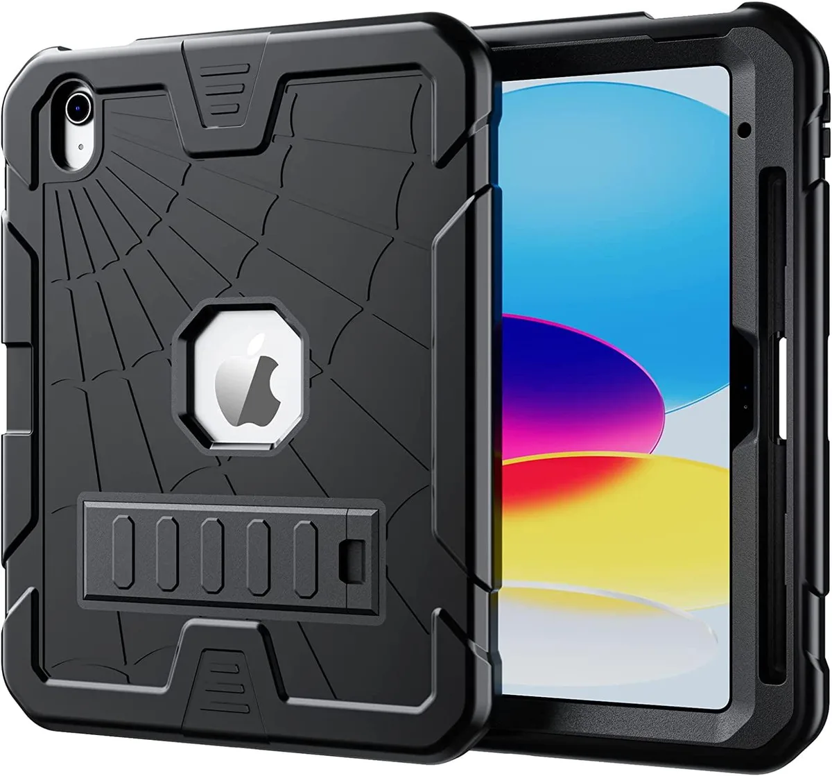 Timoom Timoom iPad 10th Gen 10.9" Rugged Case with Stand &amp; Pencil Holder 13.6 oz — product photo