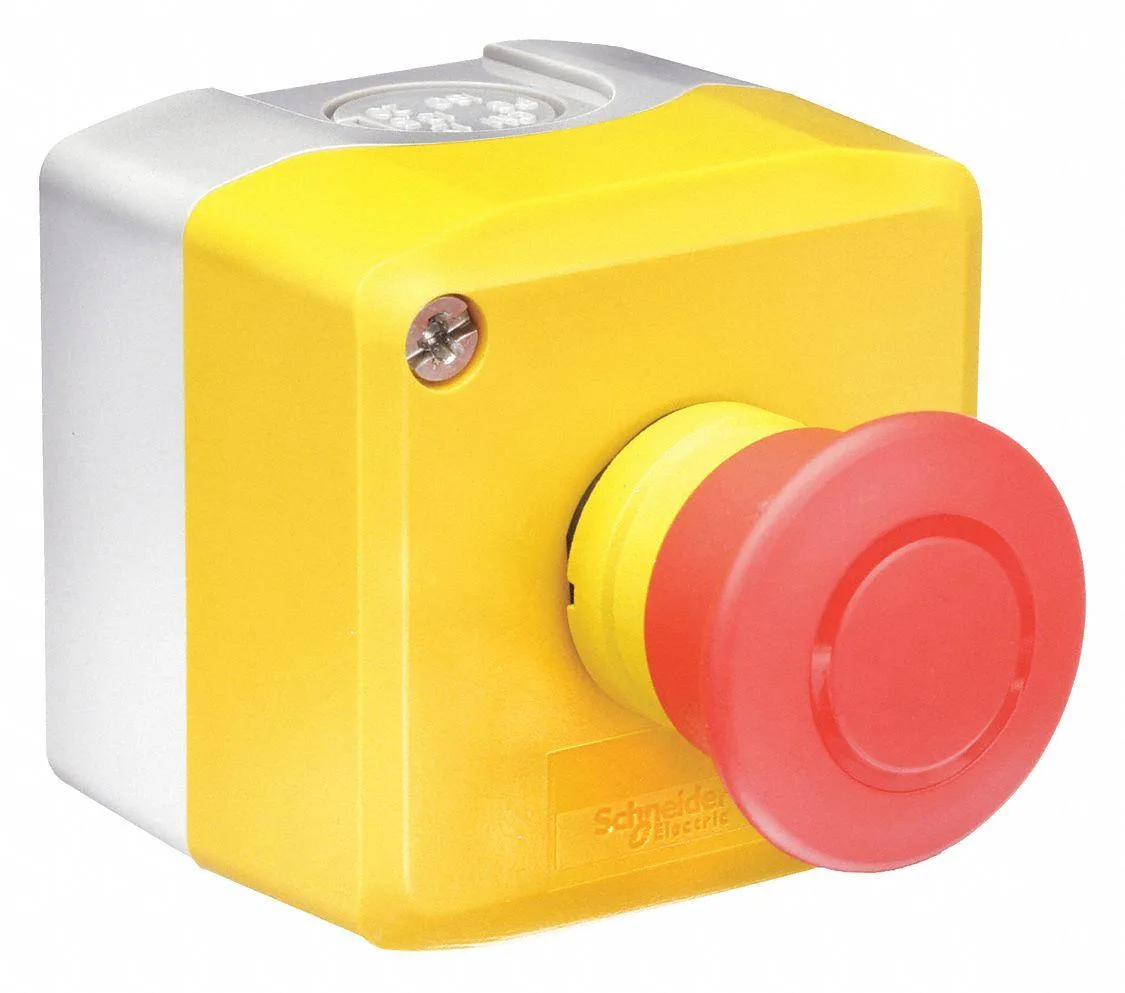 Schneider Electric Schneider Electric XALK198H7 22 mm Red Mushroom Control Station — product photo