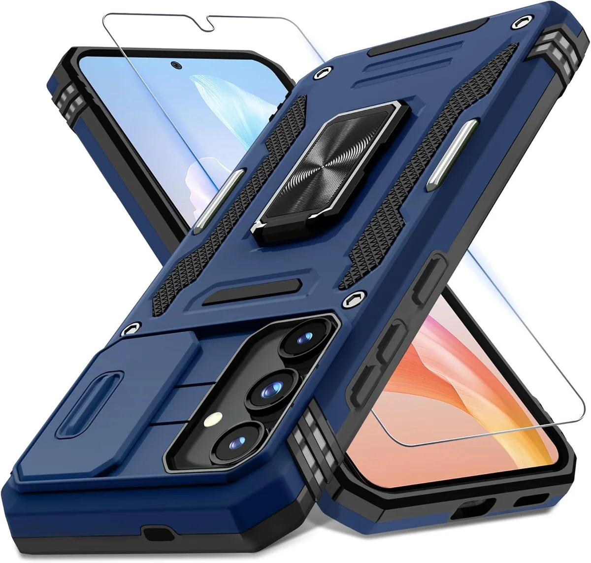 PISKEKAT PISKEKAT Galaxy S25+ 6.7-Inch Case Navy Blue — product photo
