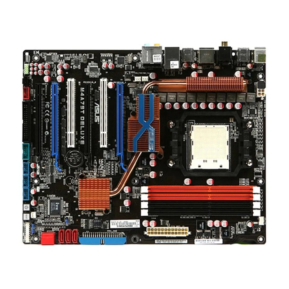 ASUS ASUS M4A79T Deluxe AMD 790FX DDR3 16GB ATX motherboard — product photo